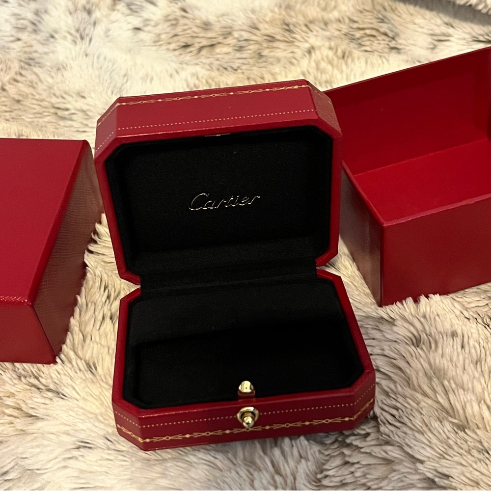 Cartier EMPTY Earring Jewelry Box